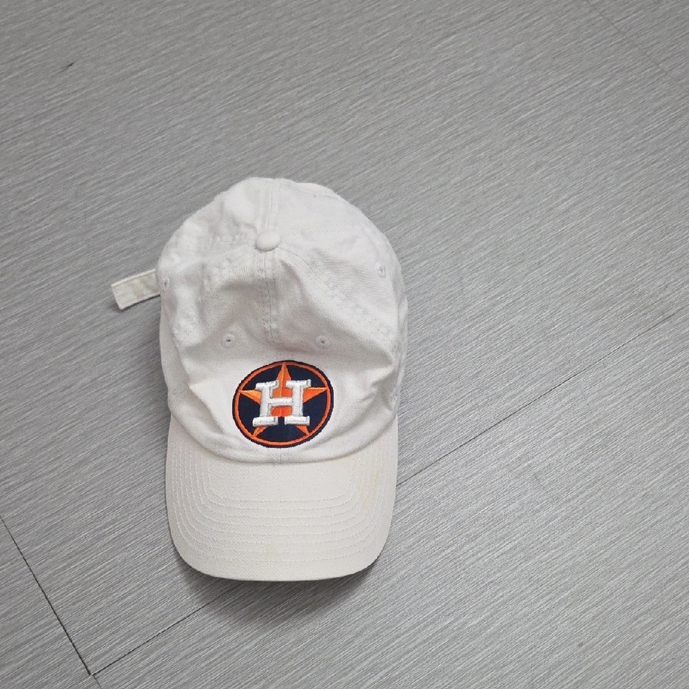 Kids White Cap with Logo
